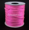 Nylon Thread, Stringing Materials, DeepPink, about 2mm in diameter, 100yards/roll, its formal name is polymaide fibre (HS002-06)