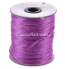 Nylon Thread, Stringing Materials, Fuchsia, about 2mm in diameter, 100yards/roll, its formal name is polymaide fibre (HS002-15)
