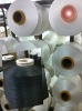 Nylon air covered spandex yarn for socks