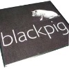 Nylon rubber logo mats