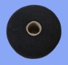 OE black recycled cotton yarn for glove