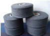 OE regenerated cotton/polyester yarn for weaving glove sock