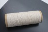 OE yarn recycled cotton/polyester  raw white and dyed