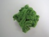 Offer 3d dark green polyester staple fiber