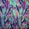 Oil printing nylon single jersey spandex  fabric textile