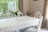 Oilproof & Waterproof PVC Lace Tablecloths