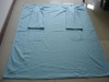 One Size Plain Dyed Polyester Fleece TV Blanket