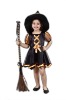 Orange Ribbon Witch Costume