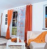 Orange Velvet curtain(NVC-005)