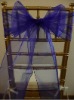 Organza Sash Chair sash chair cover chair decoration tie for wedding