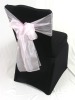 Organza Sash Chair sash chair cover chair decoration tie for wedding