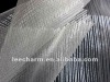 Organza Tulle Fabric in Stripe Pattern for Bridal Veil