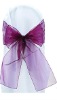 Organza chair sash