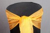 Organza chair tieback sashes