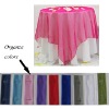 Organza overlay, table cloth, satin overlay,  wedding linen