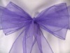 Organza sash,chair wrap