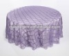 Organza table cover for wedding/organza tablecloth