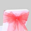 Organza tieback chair sashes