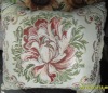 Oriental pillow / cushion cover with embroidery pattern