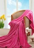 Original Ecological Silk velvet queen/twin/full roseo blanket