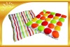 Outdoor double printing seat cushion with tack