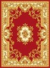 P.P carved flower carpet