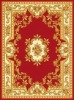 P.P carved flower carpet