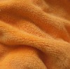 POLYESTER 2 SIDE BRUSHED SOLID CORAL FLEECE