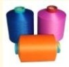POLYESTER DOPE DYED DTY YARN