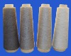 POLYESTER SPUN YARN,MELANGE GREY COLOR