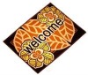 PP Home Decoration Indoor Welcome Chocolate Carpet CD4016