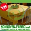 PP non-woven material for table cover