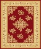 PP rugs with carved flower