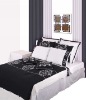 PRINTED LEAF DESIGN COMFORTER SET