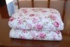 PRINTED SILK DUVET