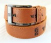 PU LEATHER BELTS WITH ALLOY BUCKLE