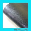 PU Synthetic Leather for Sofa and Furniture, Black Litchi Lines, Eco-friendly and Comfortable