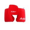 PVC Inflatable Velvet Travel Neck Pillow