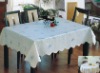 PVC Table Cloth with Non-woven / Flannel Back