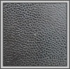 PVC black small stone leather