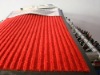 PVC door mat Chevron design