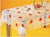 PVC fashion transparent table cloth