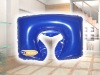 PVC inflatable pillow