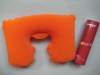 PVC inflatable travel pillow