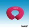 PVC inflatable travel pillow