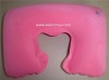 PVC inflatable travel pillow