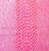 PVC snake leather