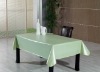 PVC tablecloth with lustering surface
