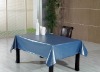 PVC tablecloth with lustering surface