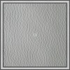 PVC white litchi grain leather